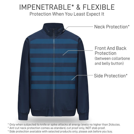 ArmorLite FlexGuard Stab - Proof Business Jacket - Flexible & Lightweight Body Armor - armorlite