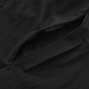 Stab-proof coat sleeve and cuff with adjustable closure detail